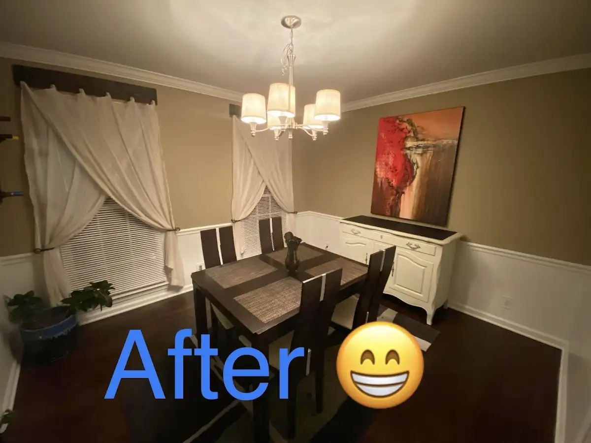 Professional dining room restoration after water damage in Wylie