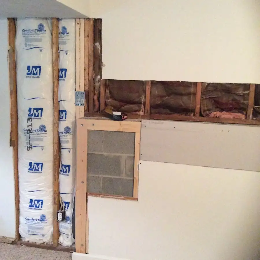 Wall insulation replacement during Odor Removal & Deodorization in Wylie